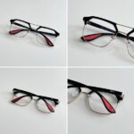 Rayban 04 Gold Black Frame - Image 4