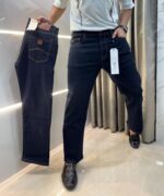 Armani Exchange Straight Fit Mid Wash Denim - Image 5