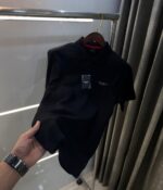 Hackett Polo T-shirt Black HAC2 - Image 2